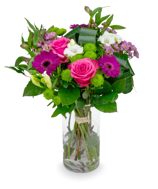 Bouquet of pink flowers